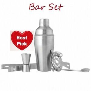 Stainless Steel Bar Set - 5 piece Mixing Set